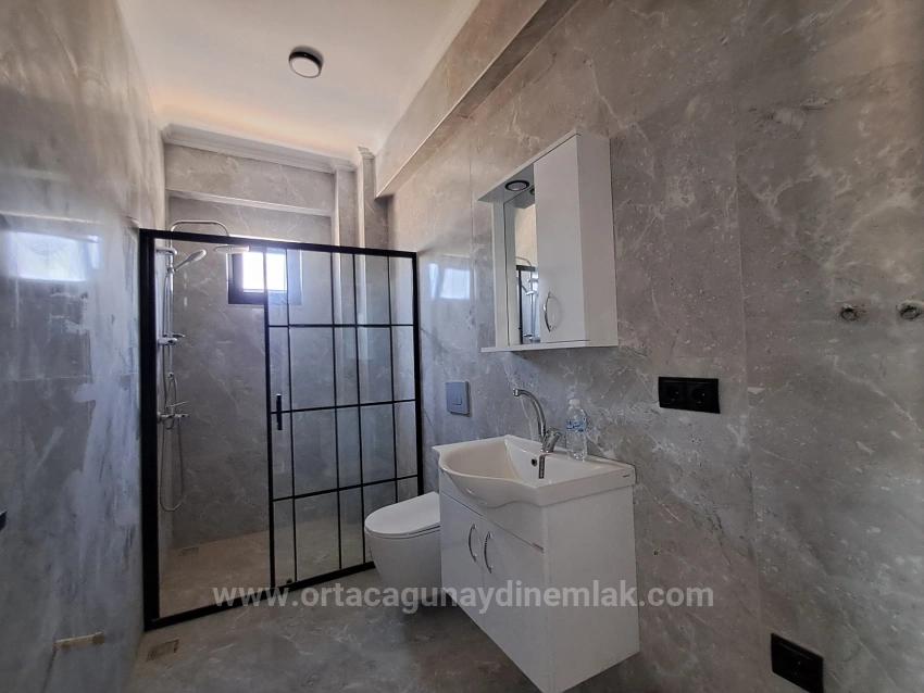 1+1 Apartment For Sale In Ortaca Karaburun, In A Complex With A Pool