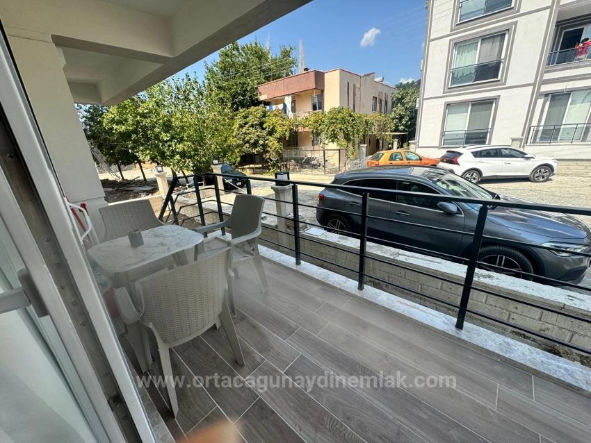 Large 1+1 Flat With Wardrobe And Shutters, Unfurnished For Rent In Ortaca Çaylı