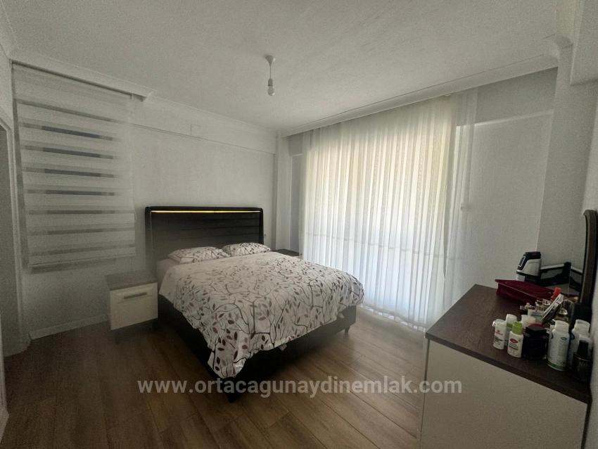 Large 1+1 Flat With Wardrobe And Shutters, Unfurnished For Rent In Ortaca Çaylı