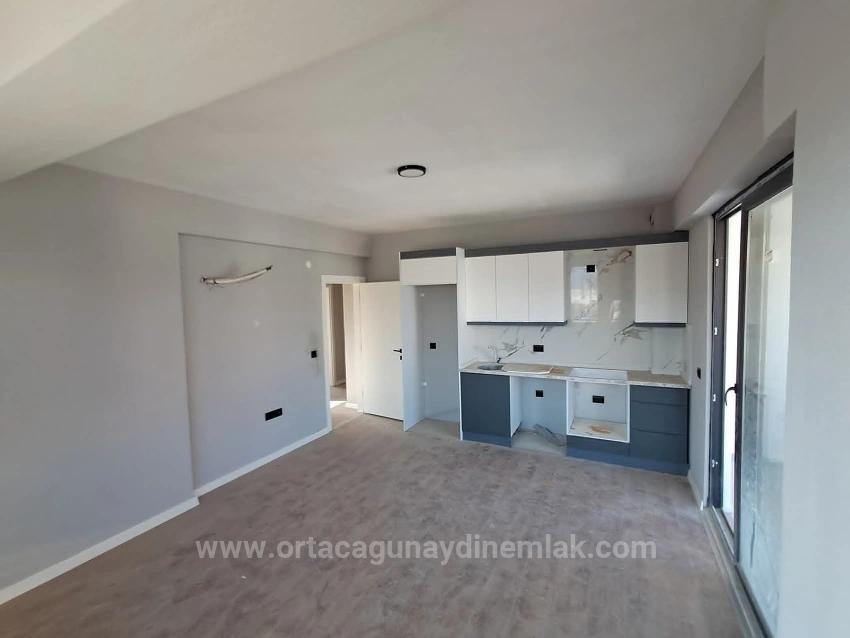 2+1 Rental Apartment With Swimming Pool In Ortaca Karaburun