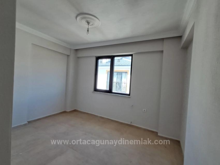 1+1 Brand New Apartment For Sale With Swimming Pool In Ortaca Karaburun