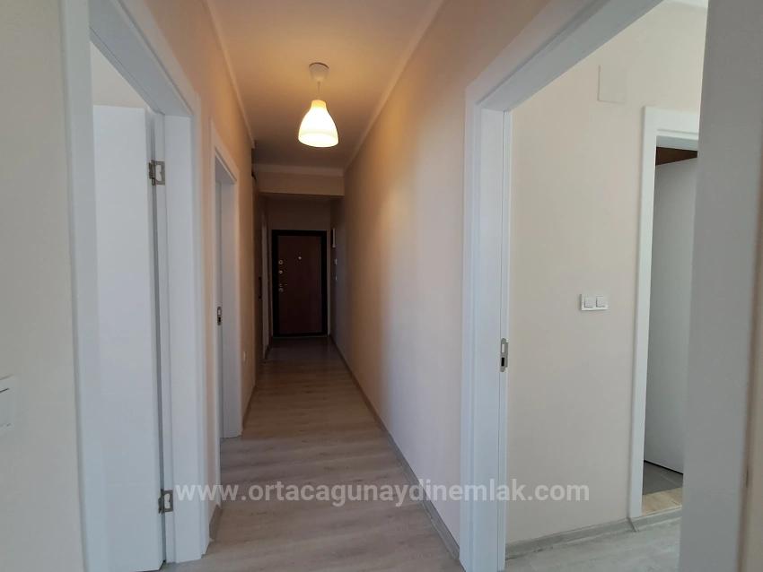 Large 3+1 Unfurnished Apartment For Rent In Ortaca Karaburun