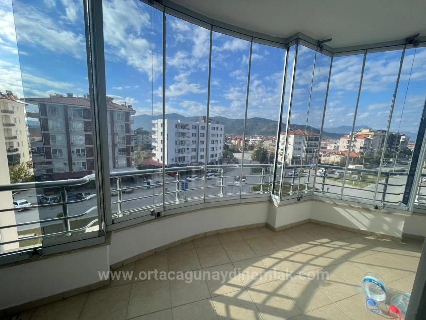 3+1 Large Flat For Sale With Indoor Parking In Ortaca Cumhuriyet