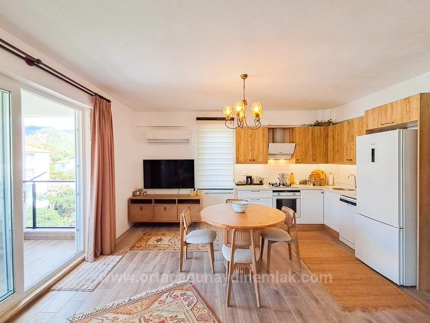 Luxury Furnished 2+1 Apartment For Sale In Ortaca Çaylı