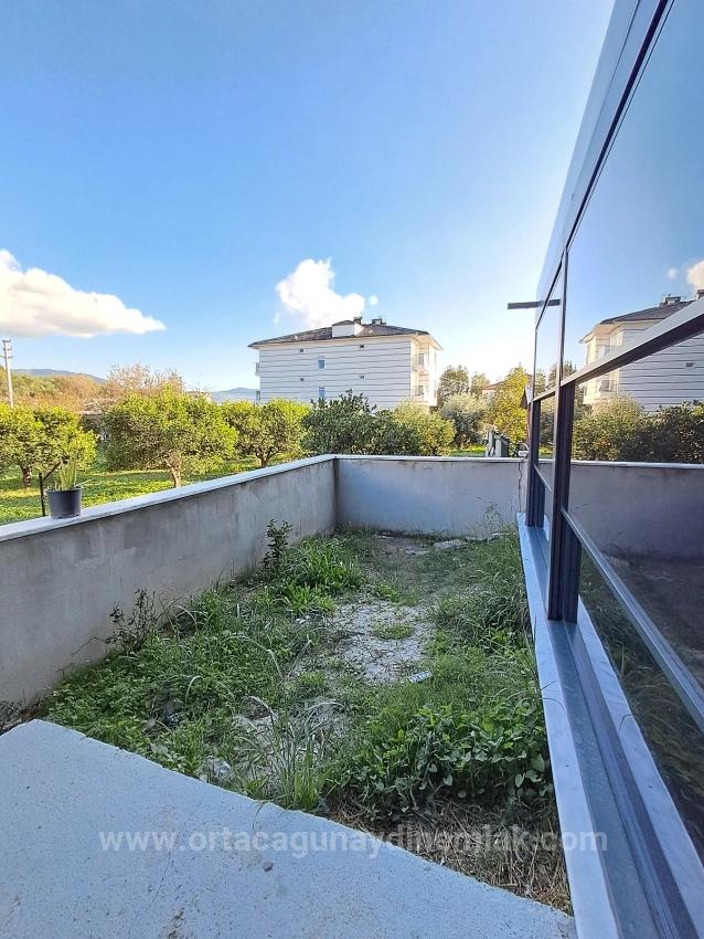 Duplex 2+1 Unfurnished Apartment For Rent In Dalaman Beskese