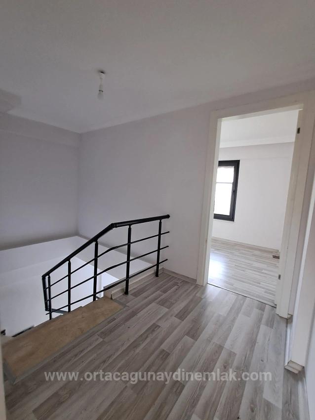 Duplex 2+1 Unfurnished Apartment For Rent In Dalaman Beskese