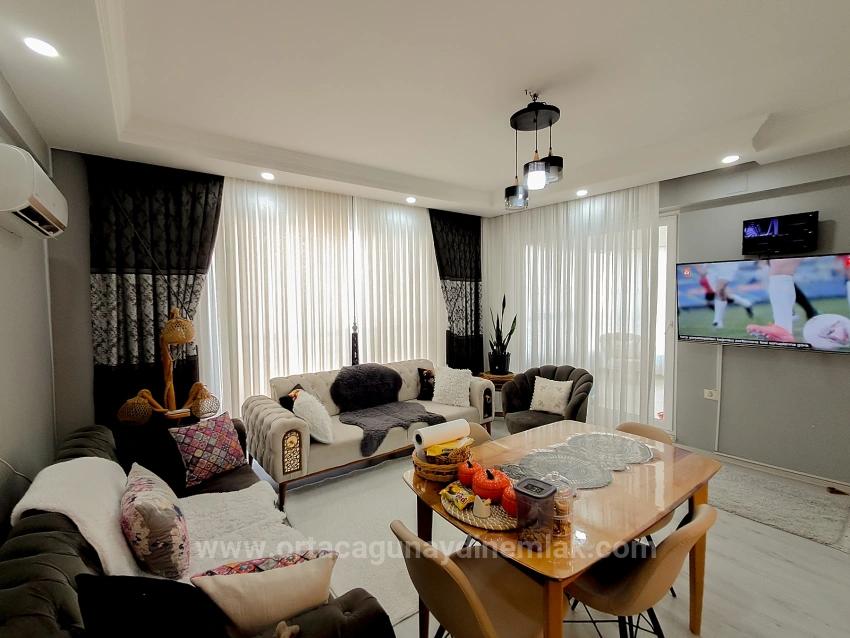 2+1 Apartment For Sale In Terzialiler Neighborhood, Ortaca