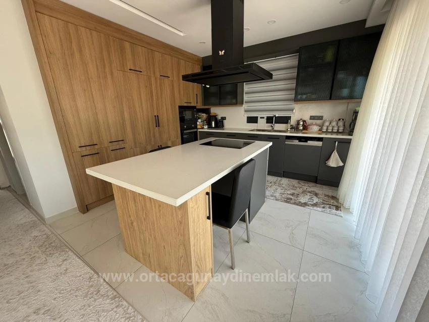 Günaydın Real Estate Offers An Ultra-Luxury Triplex 6+1 Detached Villa With A Private Pool In Çaylı.