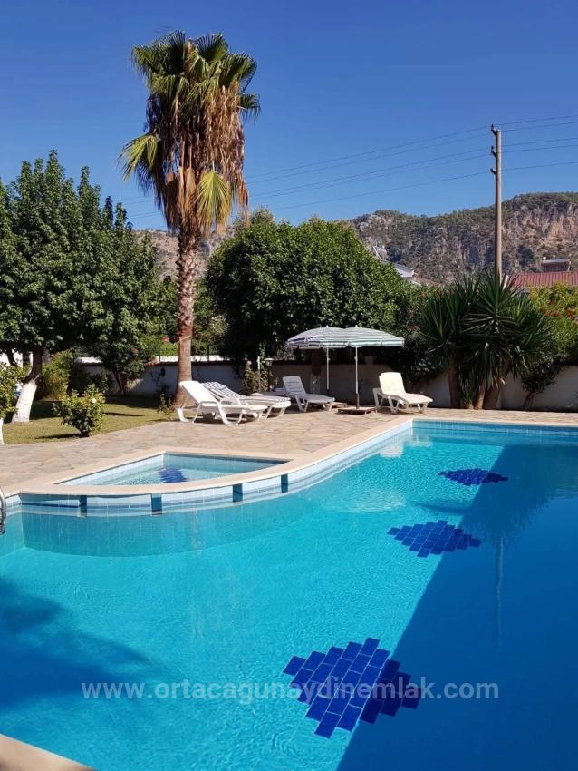 Günaydın Real Estate Offers A 2+1 Villa With A Pool On A 1,357 M2 Plot For Sale In Dalyan.