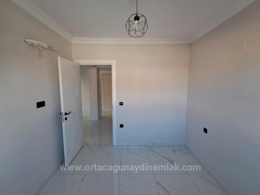 A 2+1 Apartment With Private Entrance And Pool Is For Sale In Cumhuriyet, From Günaydın Real Estate.