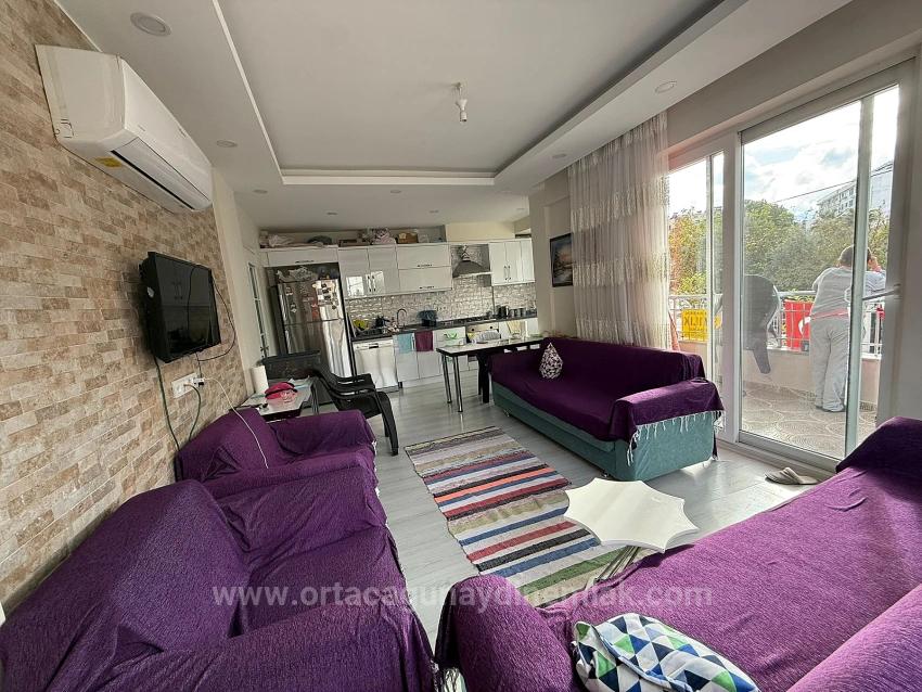 Günaydın Real Estate Offers A Spacious 85 M2, 2+1 Apartment For Sale In Çaylı.