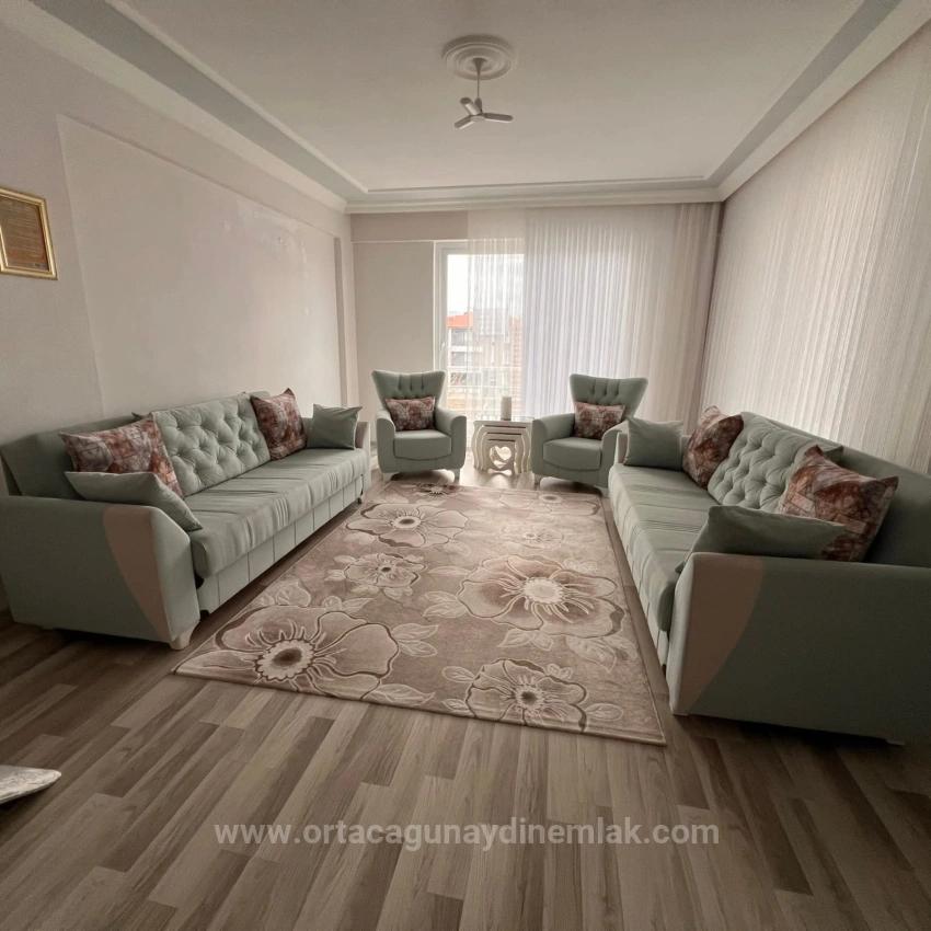 Günaydın Real Estate Offers A 3+1 Apartment With A Closed Kitchen For Sale In Dalaman Söğütlüyurt.