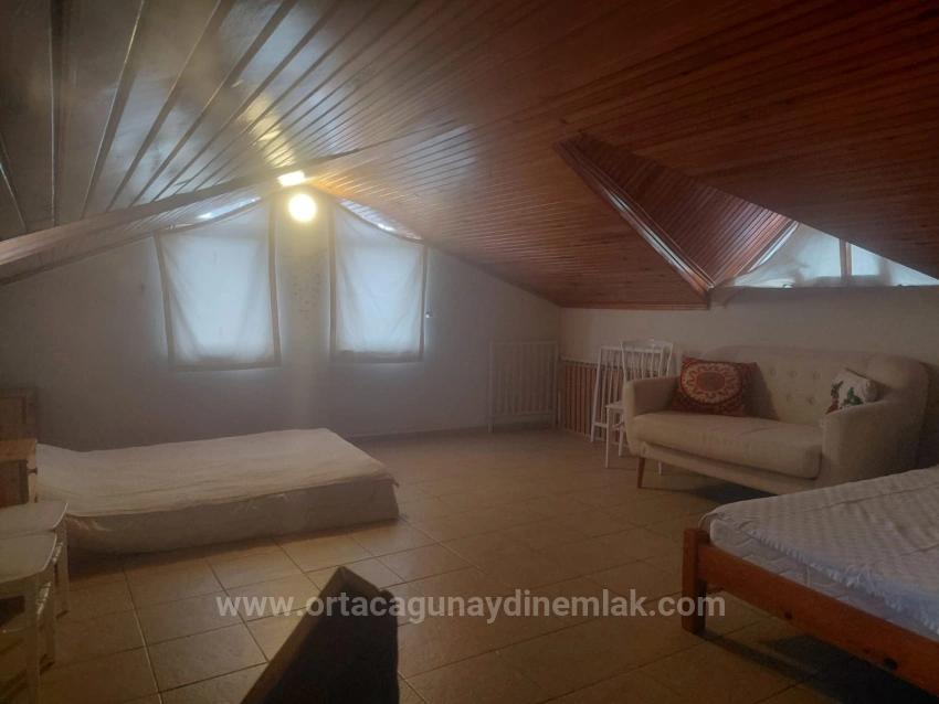 2+1 Duplex Apartment For Sale In A Complex With Pool In Dalyan, From Günaydın Real Estate.