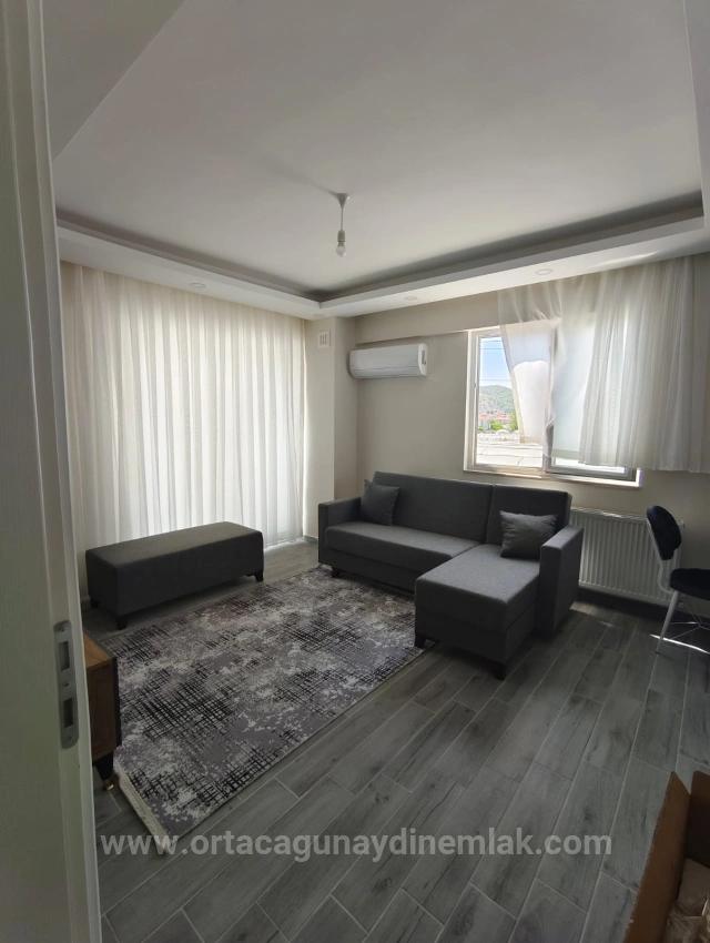 Furnished 2+1 Apartment For Rent In Ortaca Karaburun
