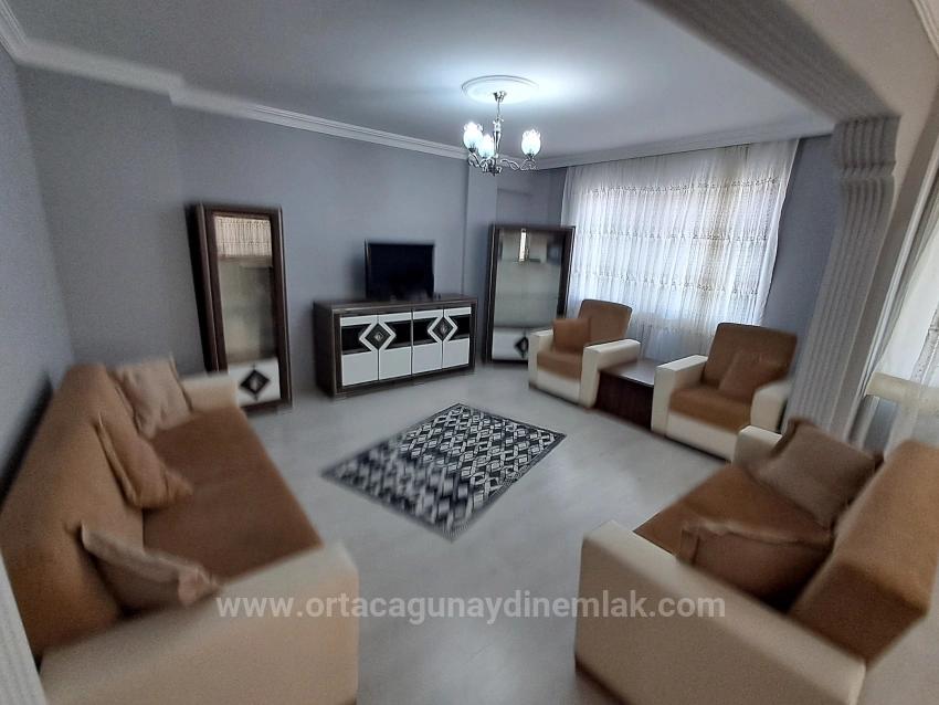 Furnished 2+1 Apartment For Rent In Ortaca City Center
