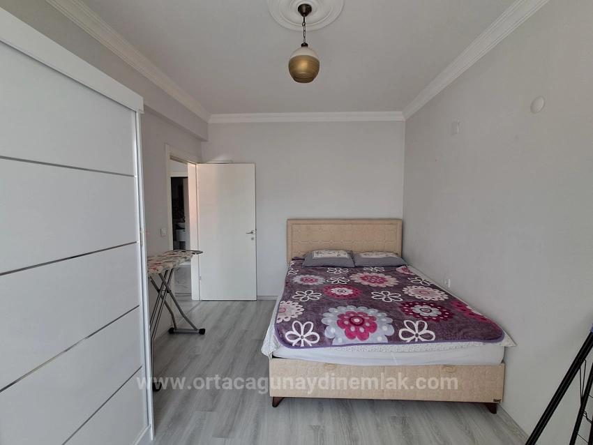 Spacious 1+1 Furnished Apartment For Rent In Ortaca City Center