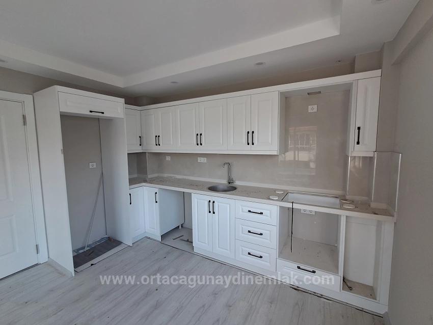 Brand New 60 M² 1+1 Apartment With Pool For Sale In Ortaca Atatürk Neighborhood.