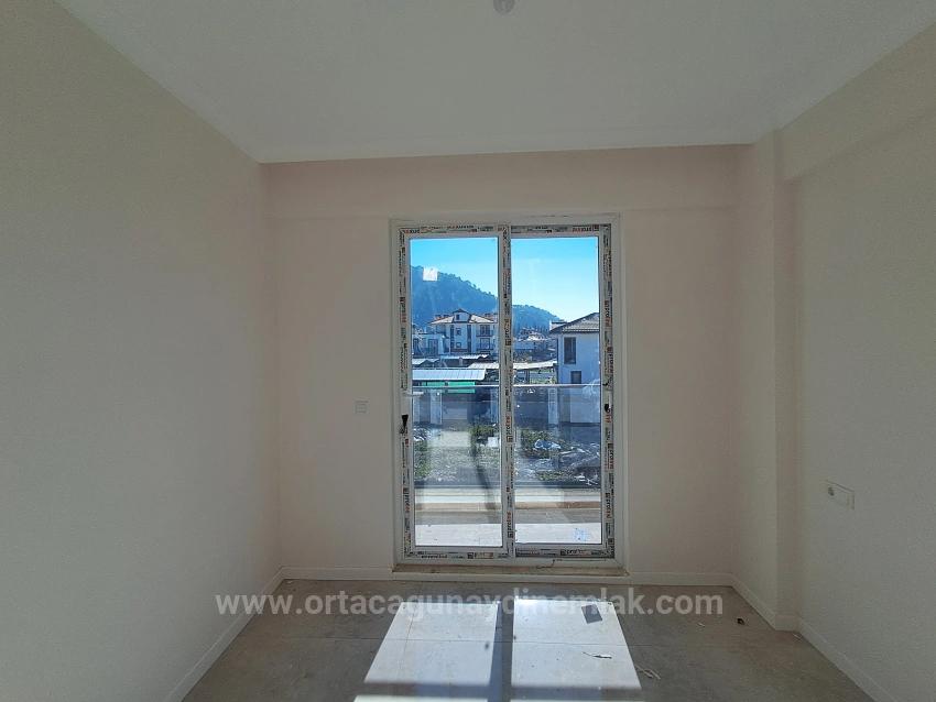 2+1 Brand New Apartment For Sale With Pool In Ortaca Çaylı