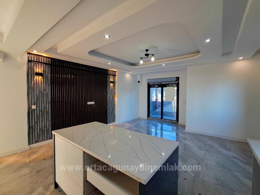 Luxury 3+1 Villa With Covered Parking For Sale In Ortaca Karaburun Neighborhood