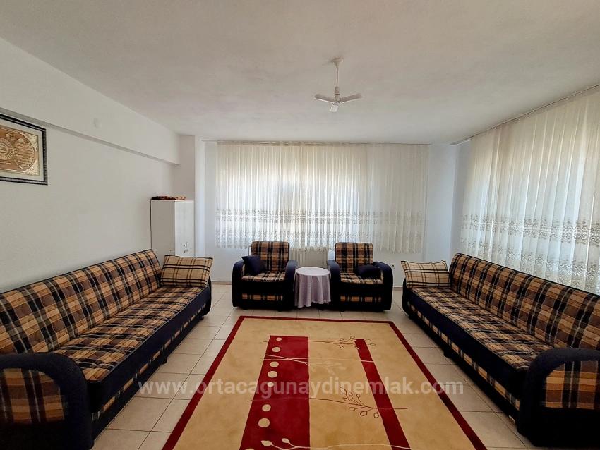 2+1 Apartment With Closed Kitchen For Sale In Bahçelievler Neighborhood, Ortaca