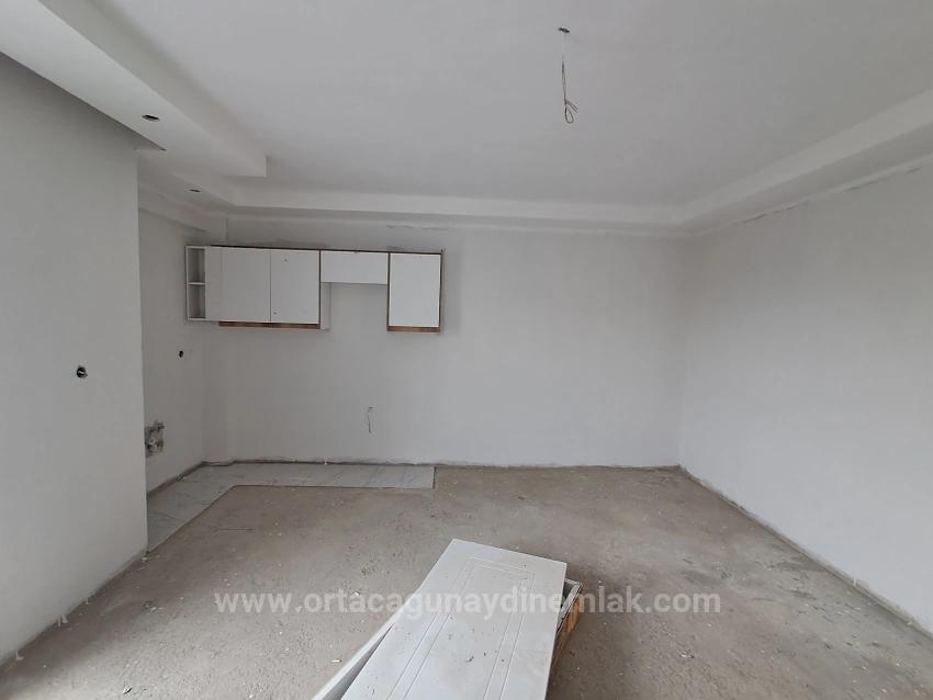 Brand New Spacious 1+1 Apartment For Sale In Karaçalı Neighborhood, Dalaman, Muğla.