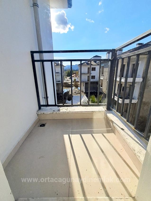 2+1 Brand New Apartment With Pool For Rent In Bahçelievler Neighborhood, Ortaca, Muğla