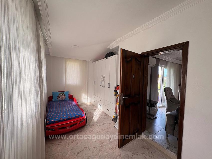 Spacious 3+1 Apartment For Sale In Okçular Neighborhood, Dalyan, Muğla.