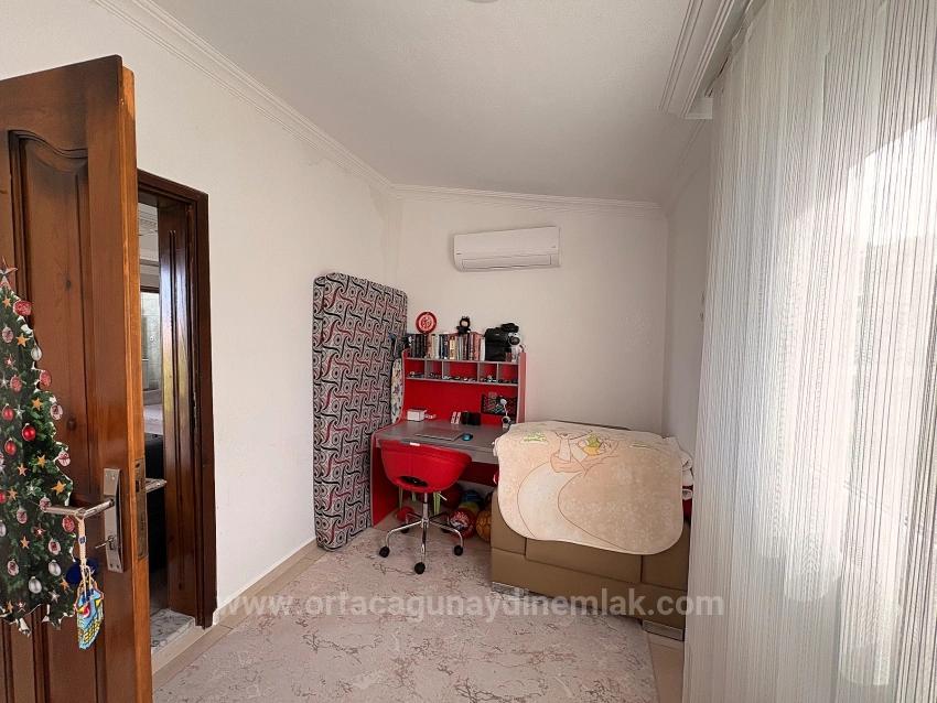 Spacious 3+1 Apartment For Sale In Okçular Neighborhood, Dalyan, Muğla.