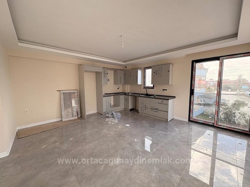 Luxury 2+1 Flat With Underfloor Heating For Sale In Muğla Ortaca Terzialiler District