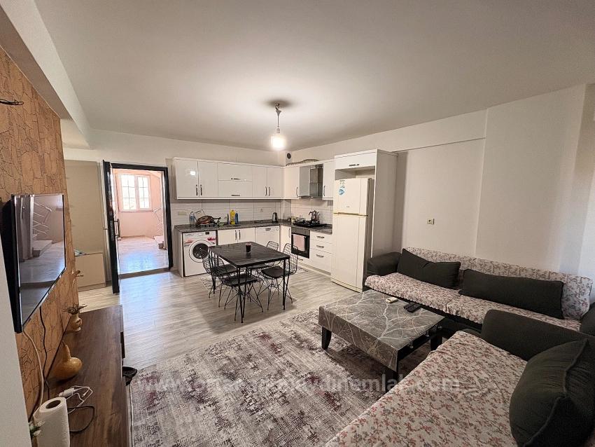 Muğla Ortaca Karaburun Mah. Furnished 2+1 Flat For Sale