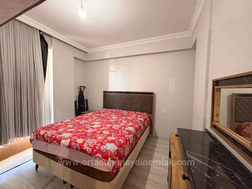 Brand New Furnished 3+1 Apartment With Pool For Sale In Karaburun Neighborhood, Ortaca, Muğla