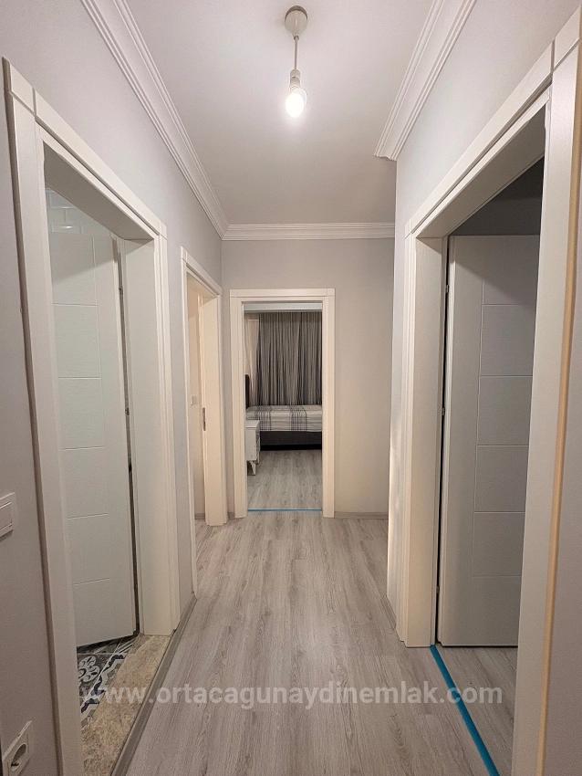 Brand New Furnished 3+1 Apartment With Pool For Sale In Karaburun Neighborhood, Ortaca, Muğla