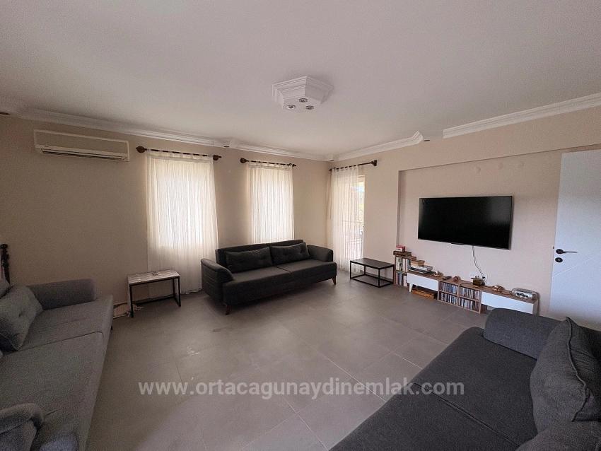 Furnished 2+1 Detached House For Rent In Okçular Neighborhood, Dalyan, Muğla.