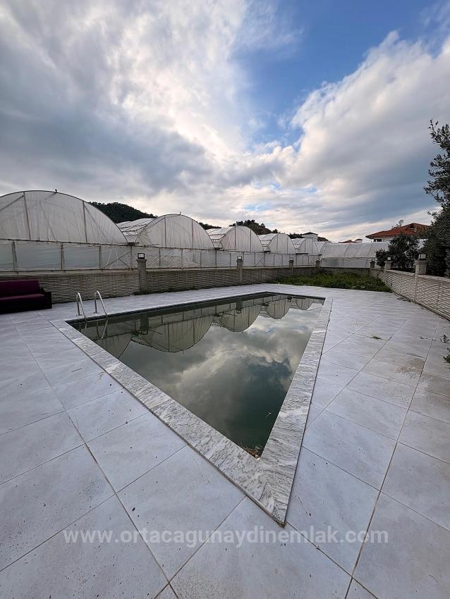 Brand New 1+1 Apartment For Sale In A Gated Community With A Swimming Pool In Karaburun Neighborhood, Ortaca, Muğla.