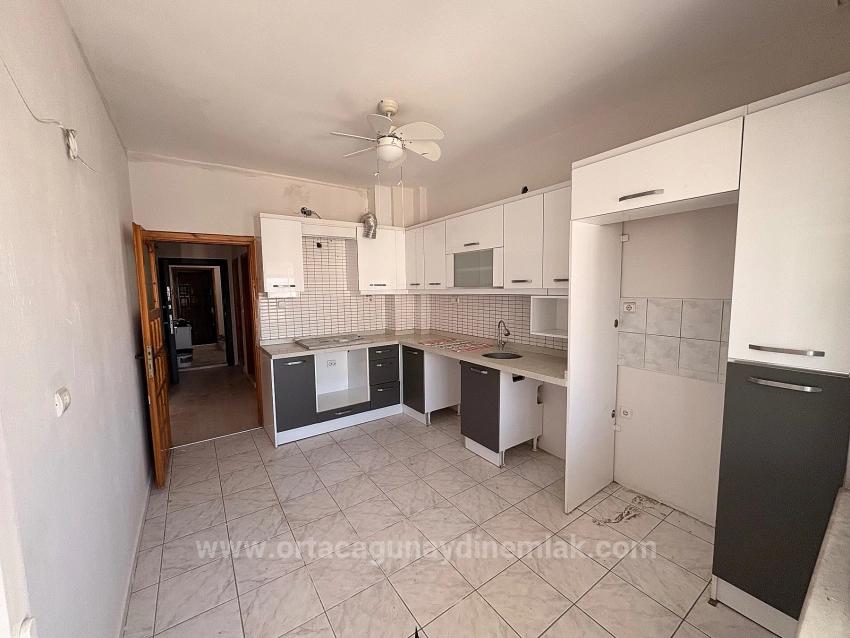 2+1 Apartment With Closed Kitchen For Sale In Karaçalı Neighborhood, Dalaman, Muğla.