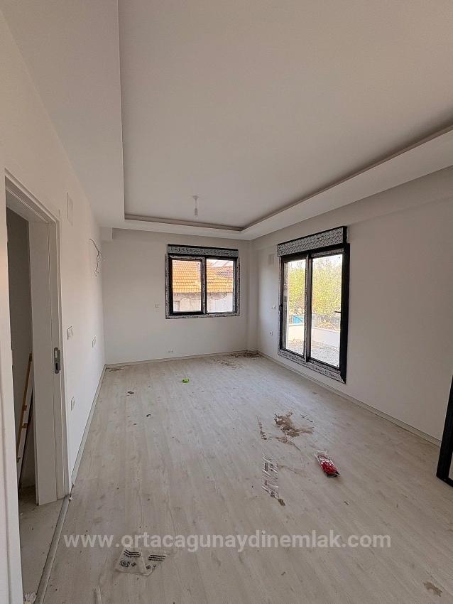2+1 Apartment With Closed Kitchen For Sale In Ortaca Karaburun Neighborhood.