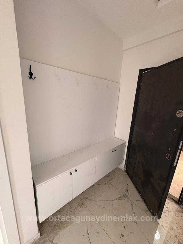 2+1 Apartment With Closed Kitchen For Sale In Ortaca Karaburun Neighborhood.