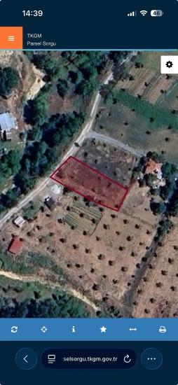 544 M2 Zoned Land For Sale In Cevizli Neighborhood, Çameli.