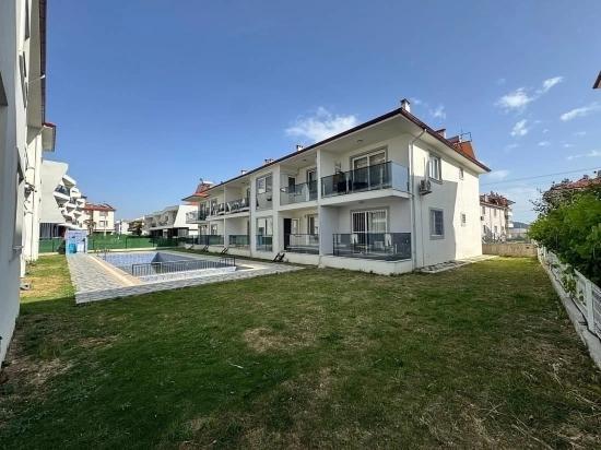 1+1 Apartment With Private Entrance And Pool In Karaburun Neighborhood.