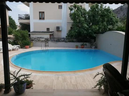 Detached 5+1 Triplex Villa With Pool For Sale In Dalyan Gülpınar Neighborhood.