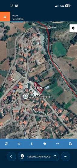 Denizli Beyağaç'ta For Sale 928 M2 Single Deed Villa Land - %40 Zoned