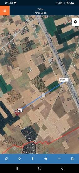 2,489 M² Single Title Deed Field For Sale In Denizli Acıpayam