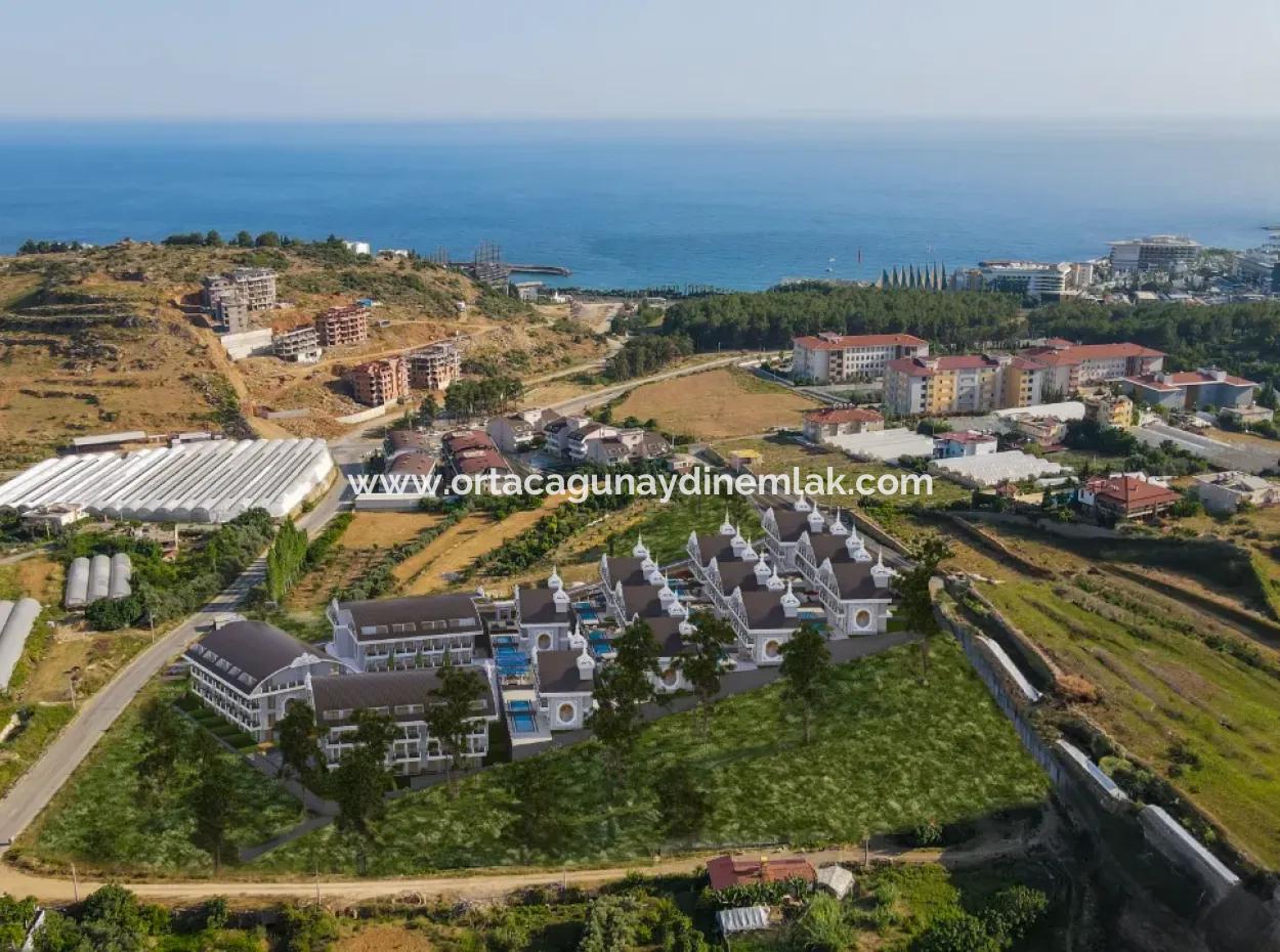 Antalya Alanya 2 1 Residence Garden Duplex Luxury Apartments For Sale