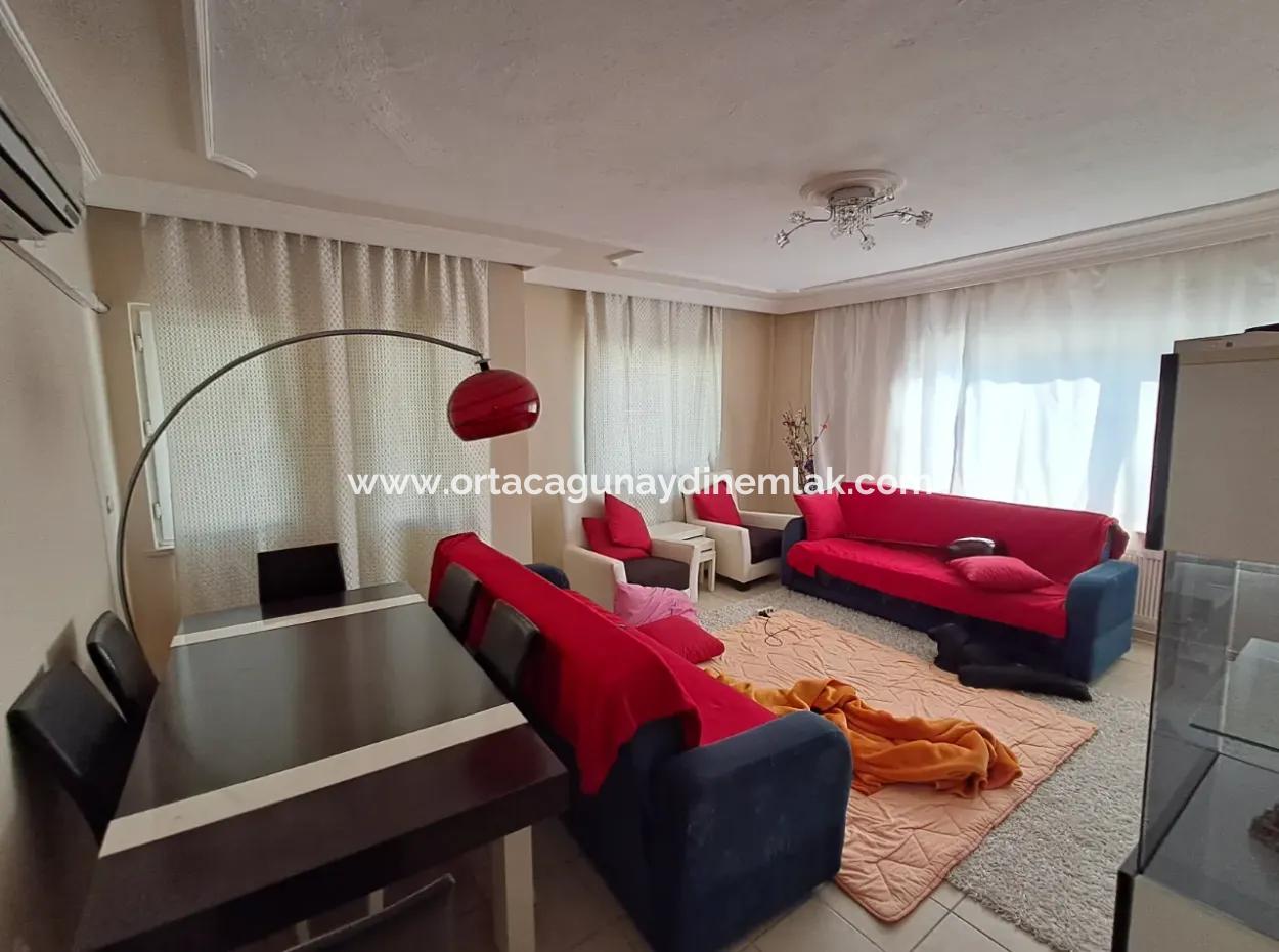 2 1 Furnished Apartment For Rent In Ortaca Bahçelievler