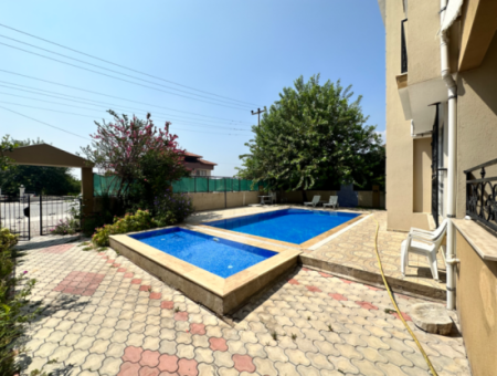120 M2 3 1 Long Term Furnished Apartment With Pool In Ortaca Beşköprü.