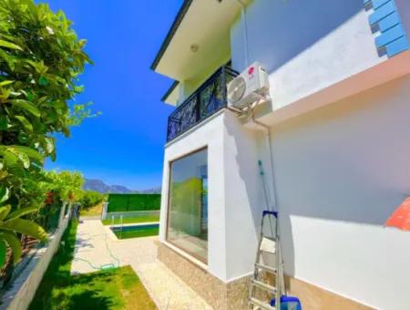 1 1 Villa For Sale With Duplex Pool In Ortaca Feziye