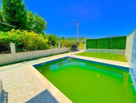 1 1 Villa For Sale With Duplex Pool In Ortaca Feziye