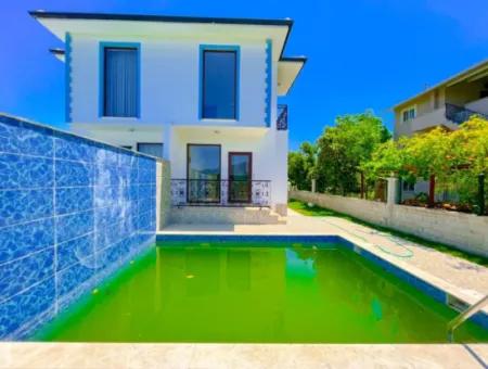 1 1 Villa For Sale With Duplex Pool In Ortaca Feziye