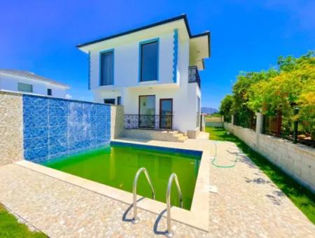 1 1 Villa For Sale With Duplex Pool In Ortaca Feziye