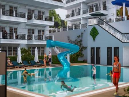 Antalya Alanya 2 1 Residence Garden Duplex Luxury Apartments For Sale